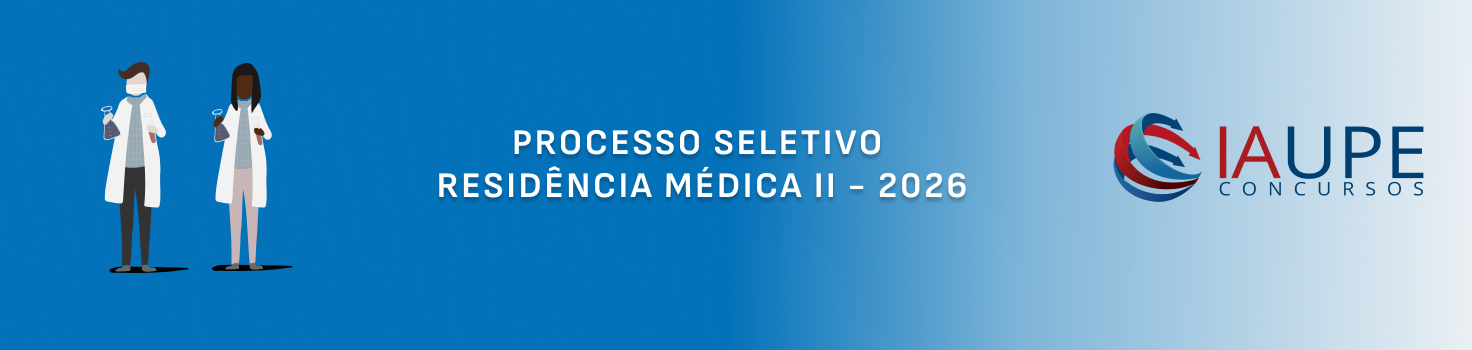 Residência Médica UPE 2026